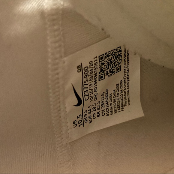 Nike Blazer Mid 77 Flyleather Ruohan Wang Sneakers 11 w/ Box - Picture 3 of 5